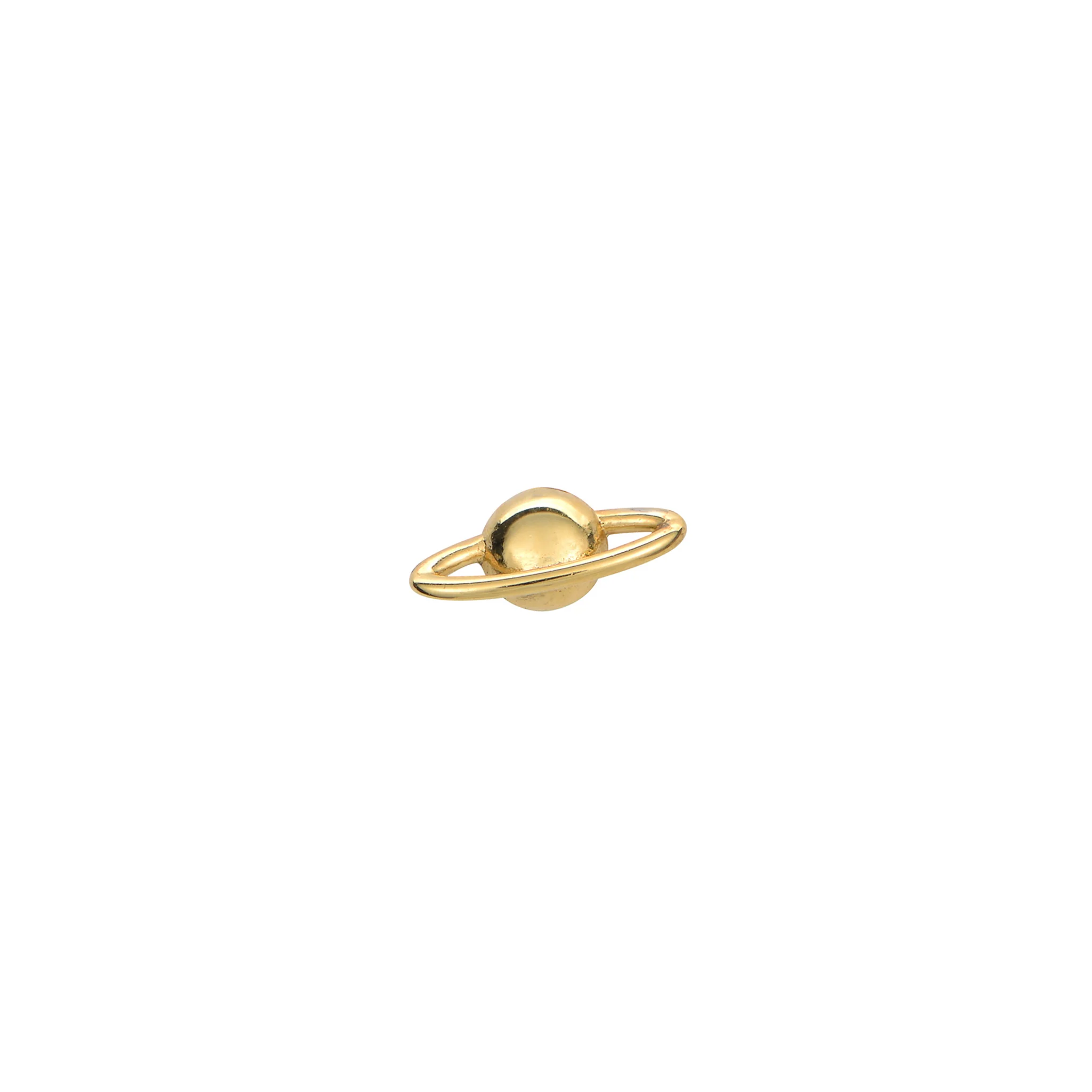 14K Saturn Stud