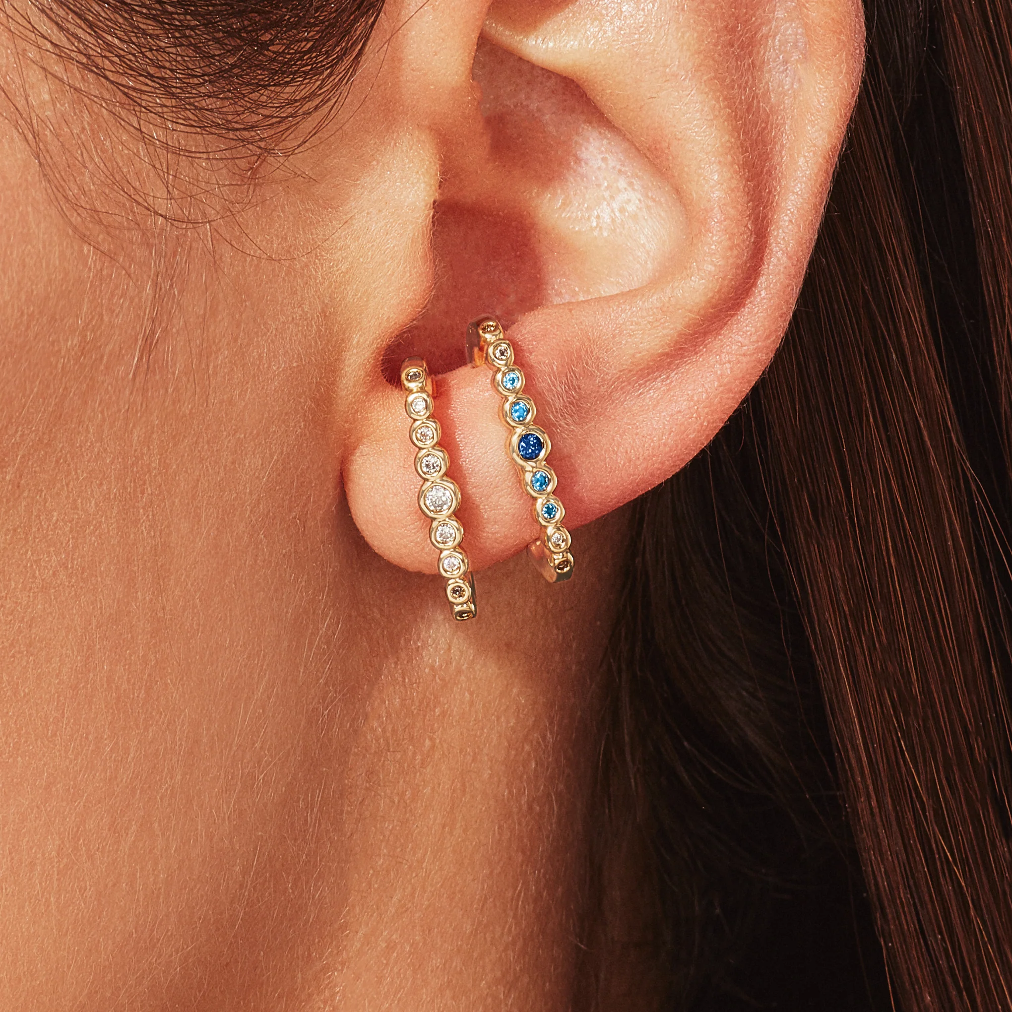 Archer Suspension Earring - White - Image 6