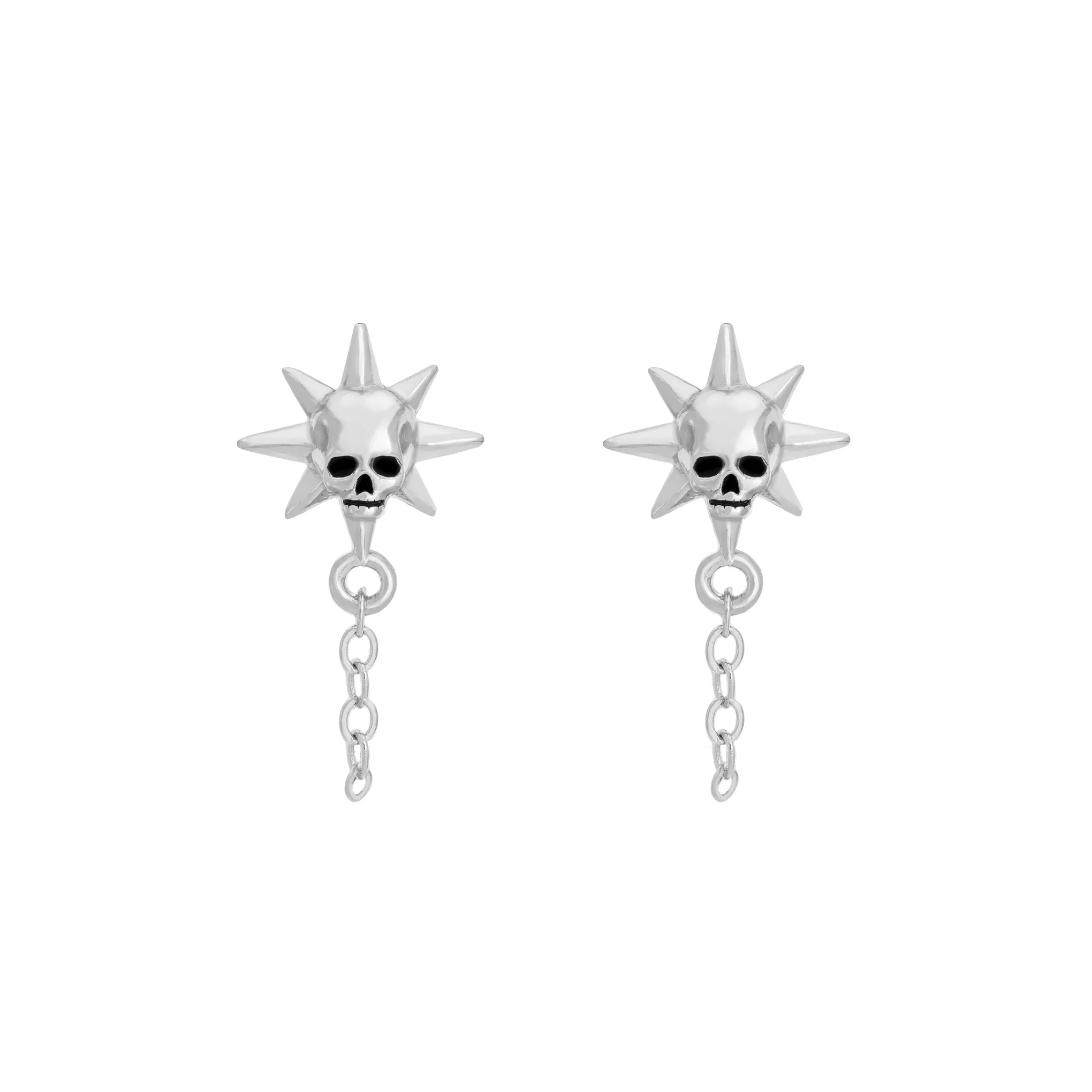 Chained Skull Studs - Image 3