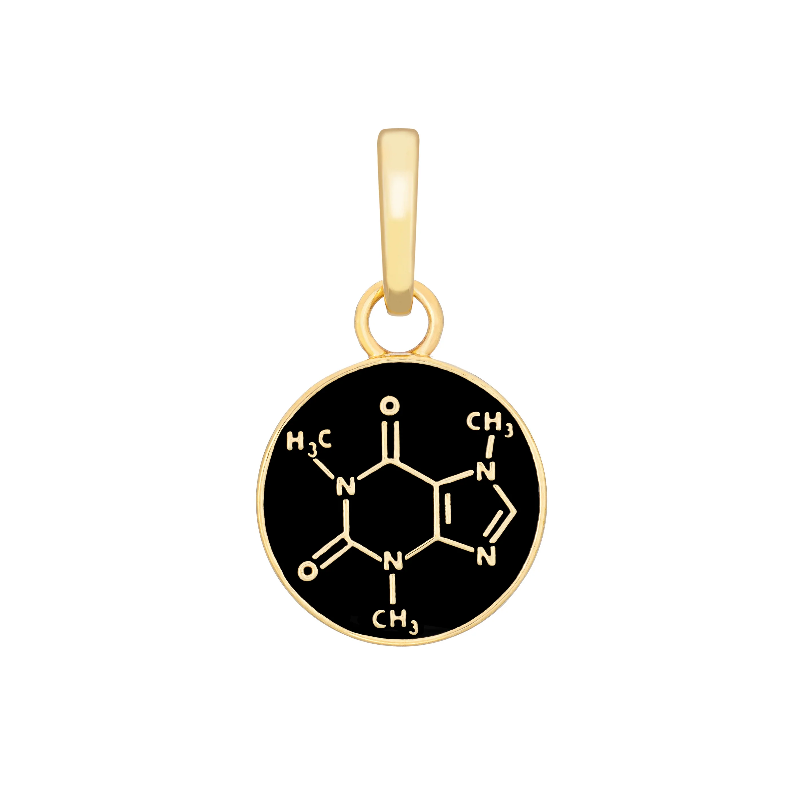 Coffee Molecule Charm