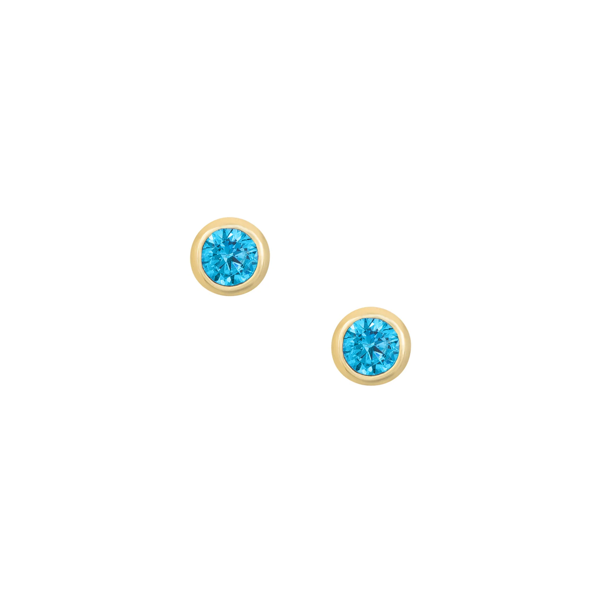 Elara Studs - Aqua