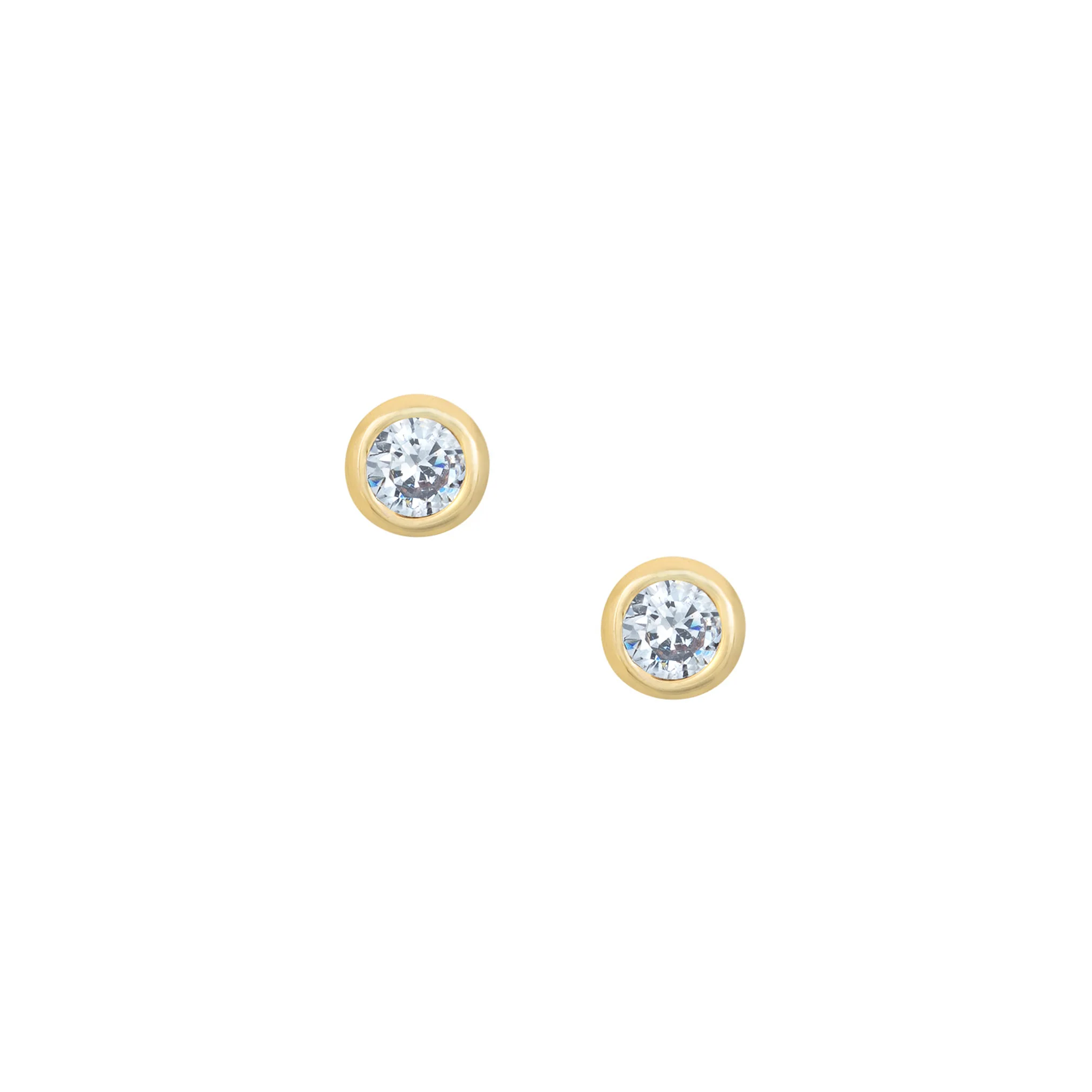 Elara Studs - White