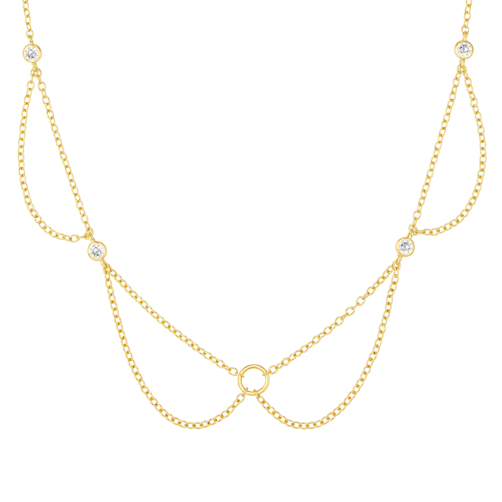 Electron Necklace - White