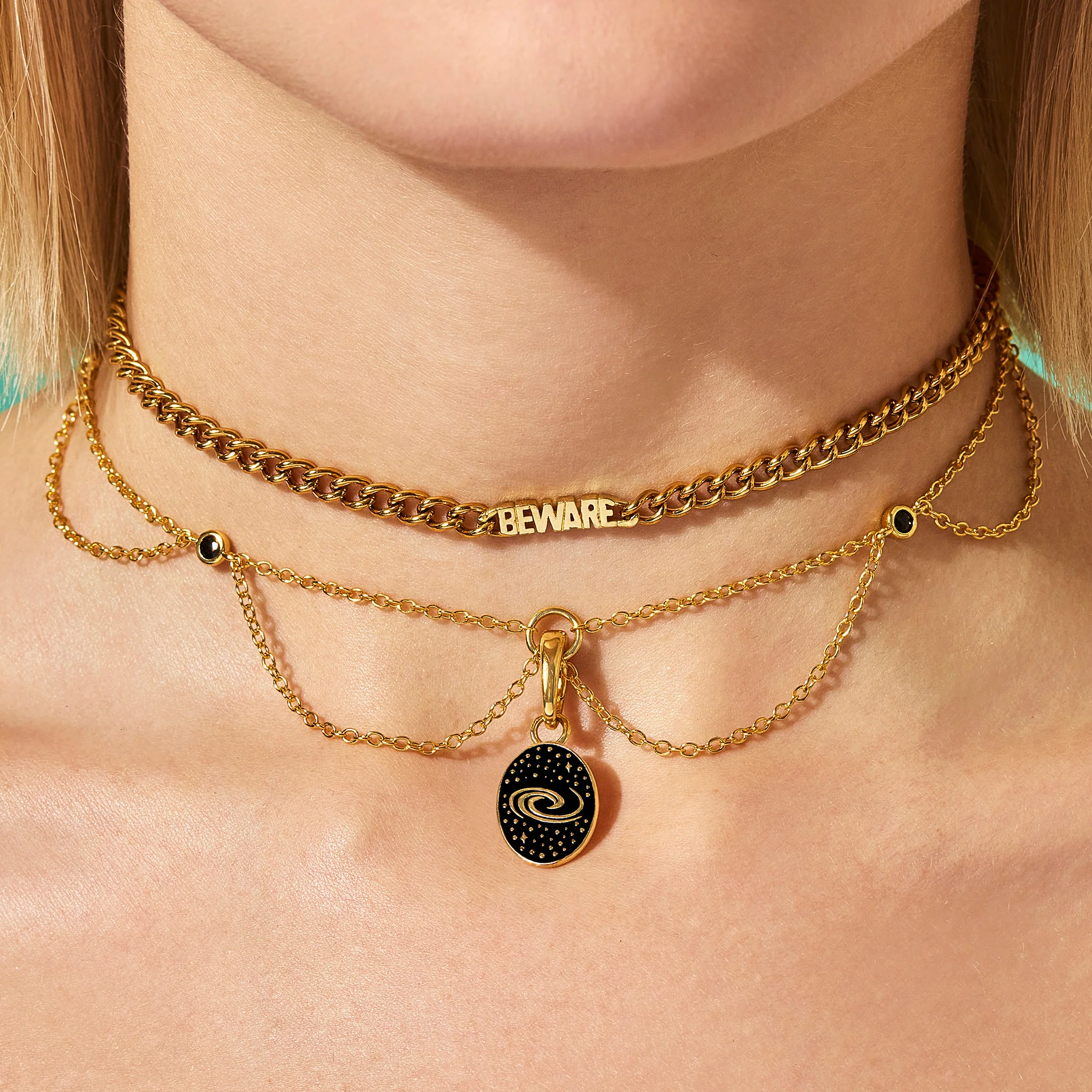 Electron Necklace - White - Image 3