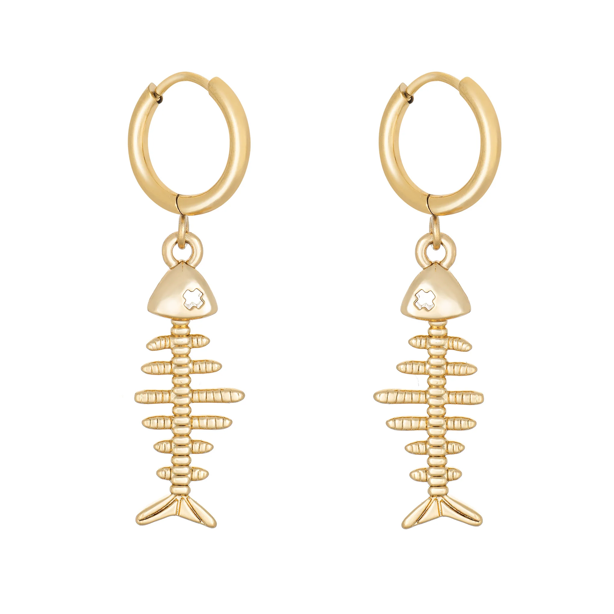 Fishbone Earrings
