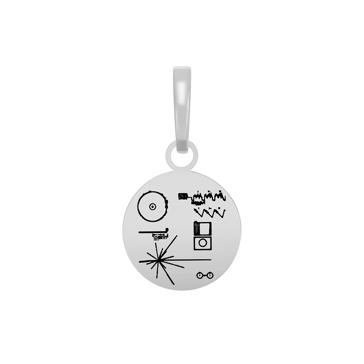 Golden Record Charm - Image 2