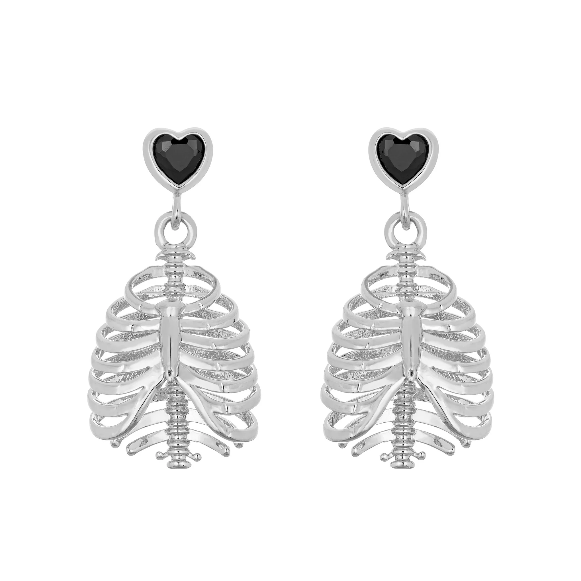 Heart in a Cage Earrings - Image 3