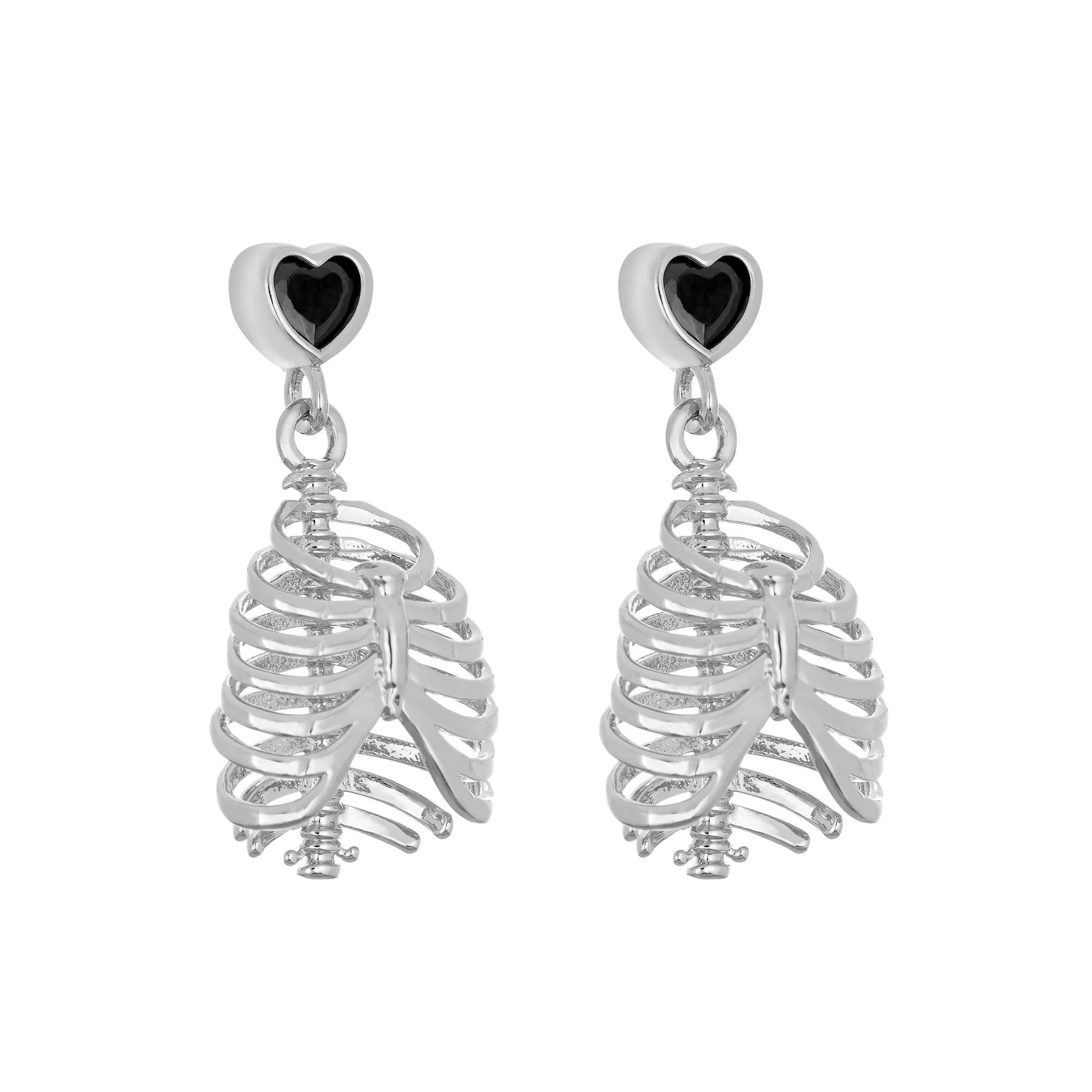 Heart in a Cage Earrings - Image 4