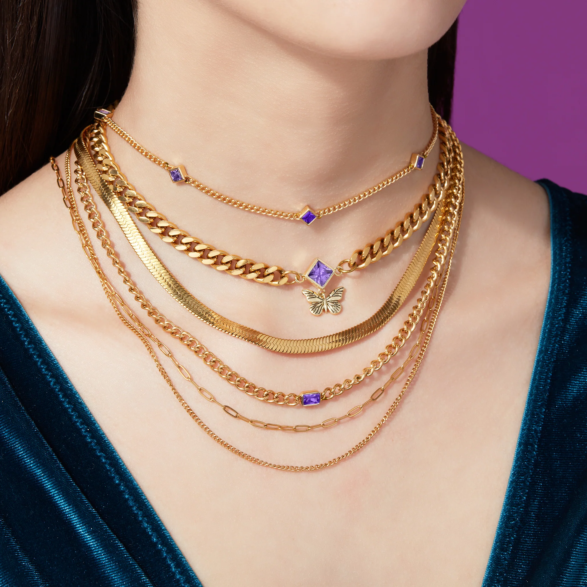 Herringbone Necklace - Image 5