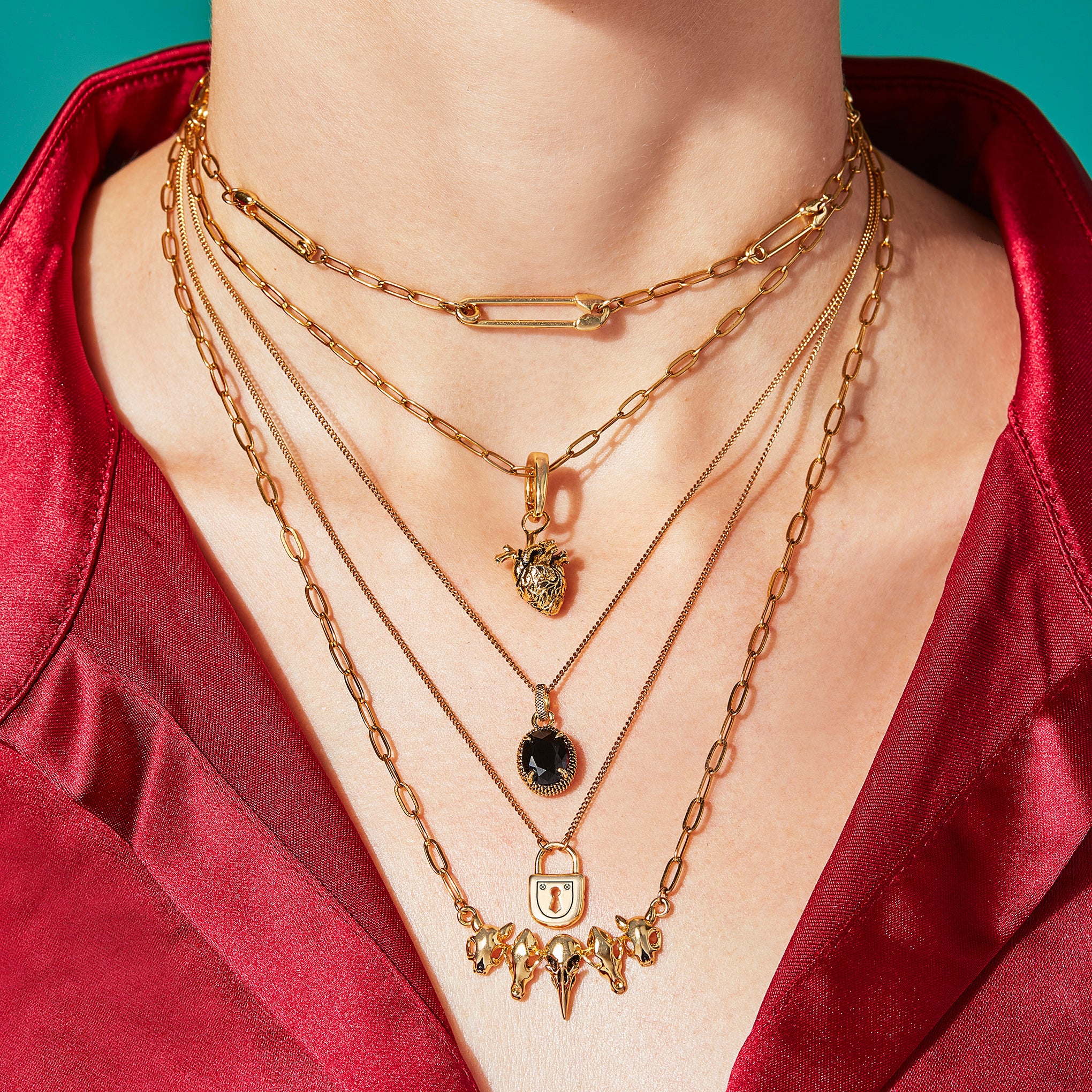 Padlock Necklace - Image 3