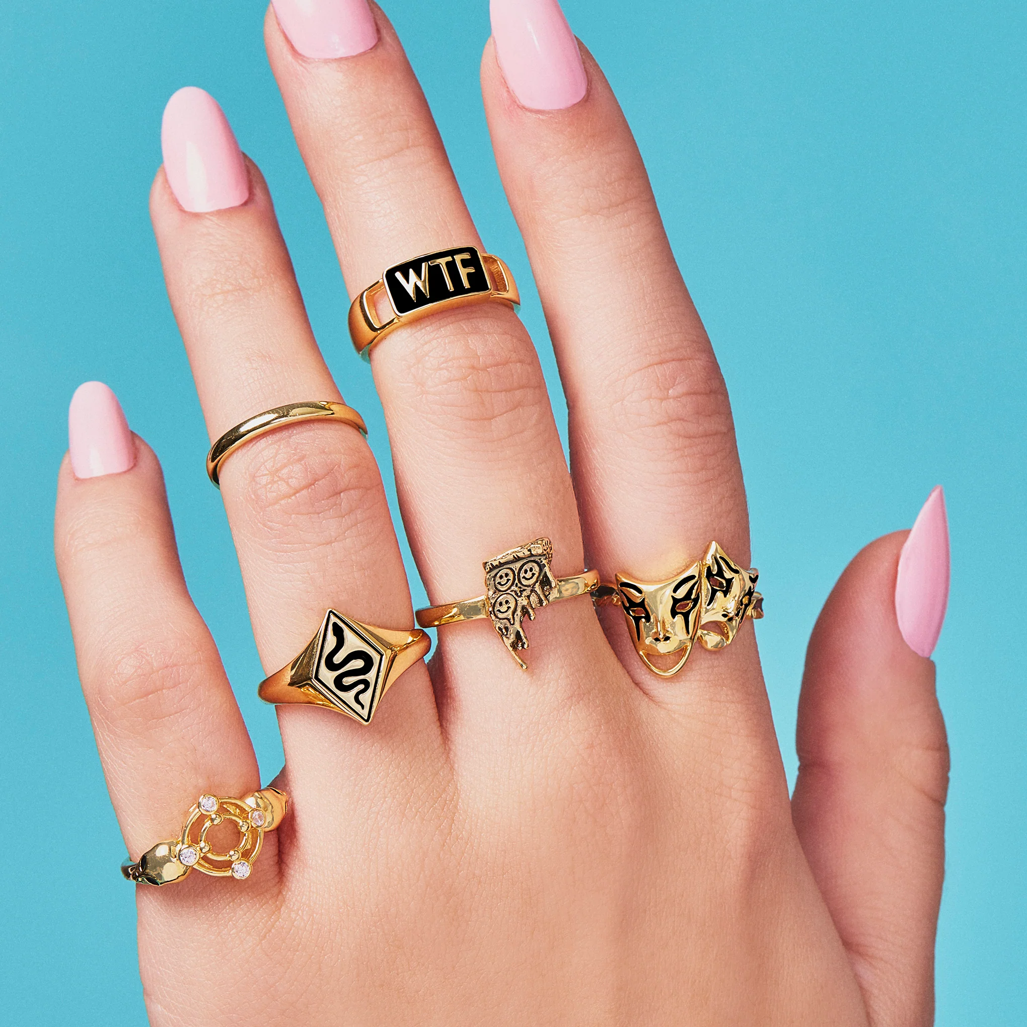 Smiley Slice Ring - Image 3