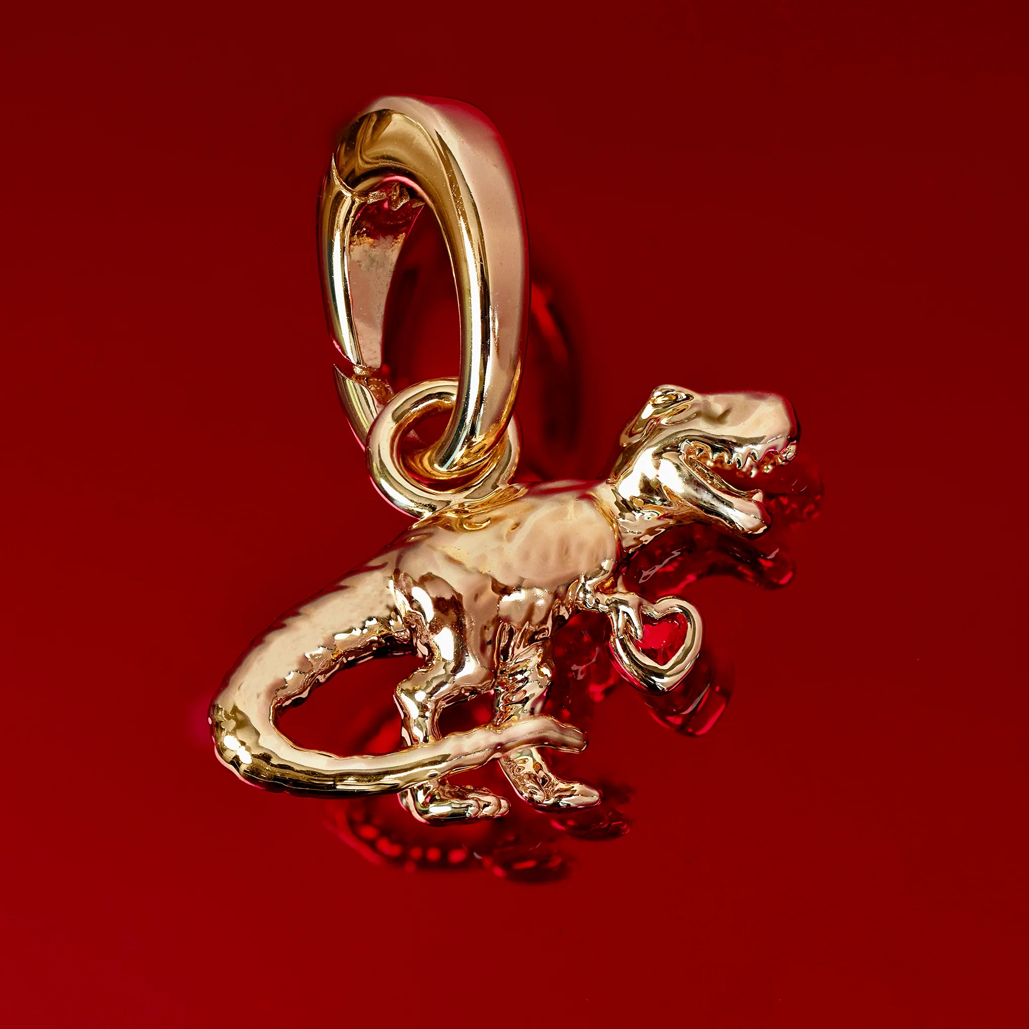 T-Rex Heart Charm - Image 4
