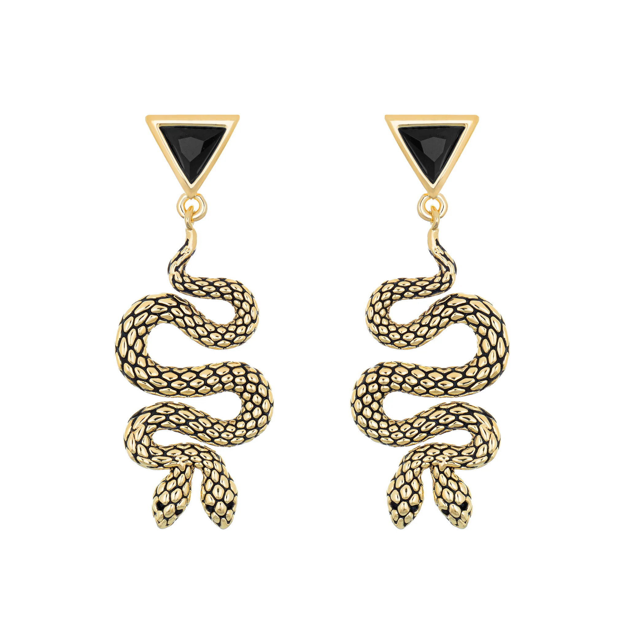 Twin Snake Earrings