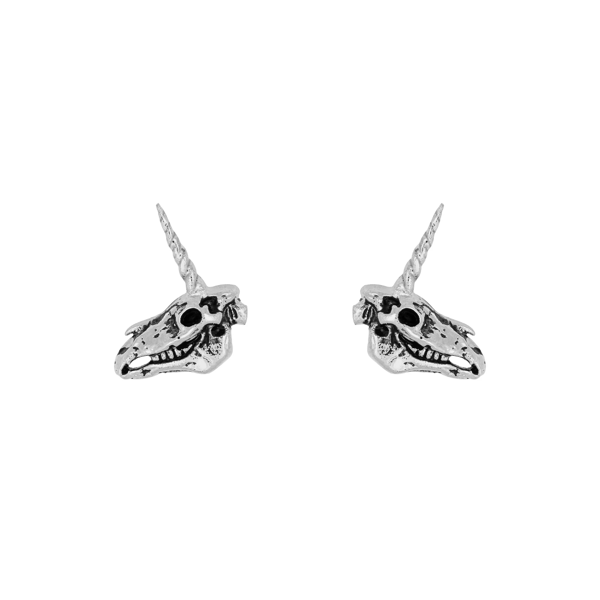 Unicorn Skull Studs - Image 2