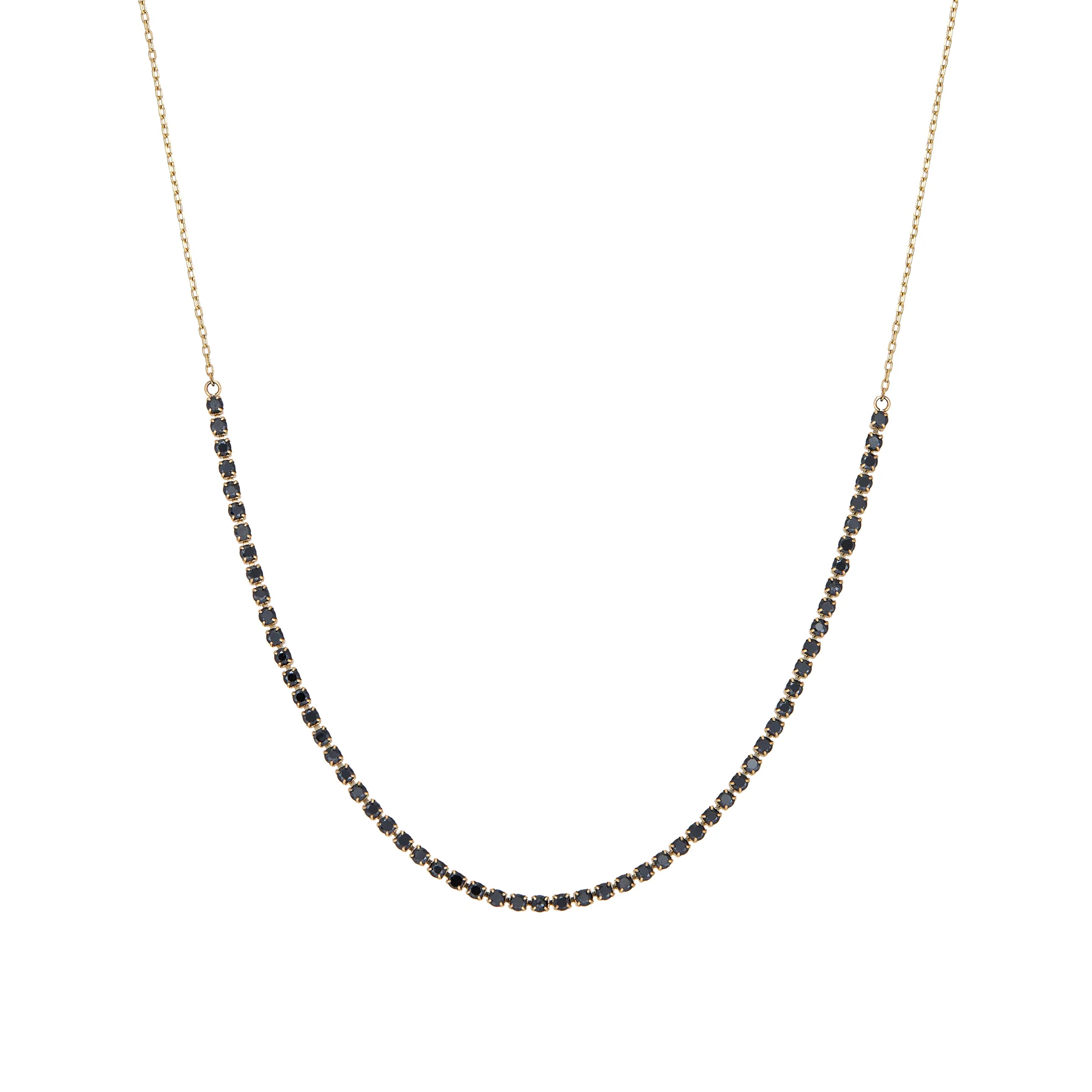 Vela Necklace - Black