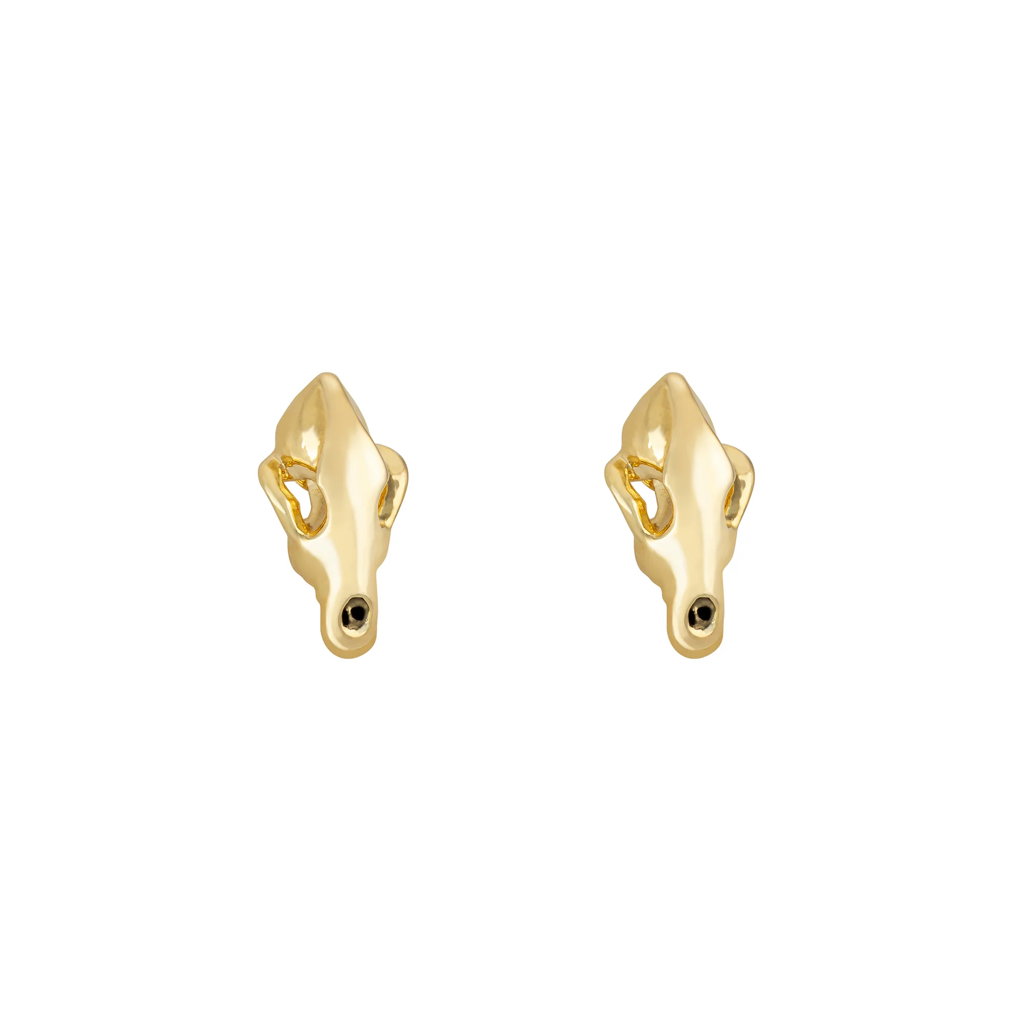 Wolf Skull Studs - Image 2